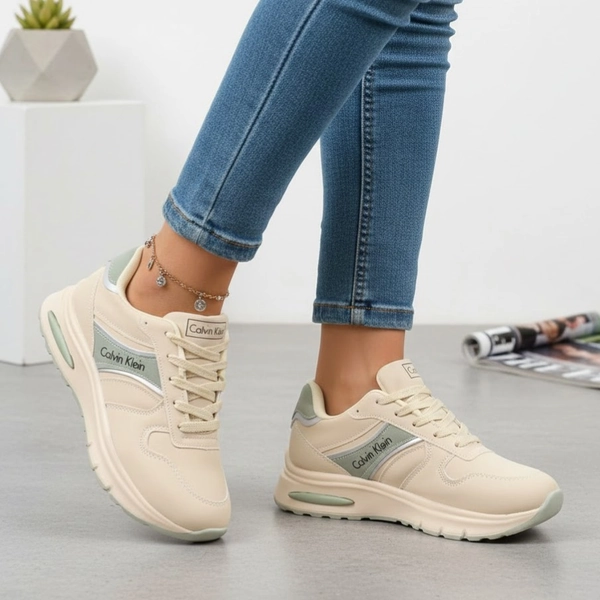 کفش اسپرت لژدار چرمی کلوین کلاین شیما